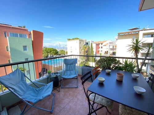 Appartement 06L - Port Prestige - 4 pers - pool - private parking 1 Avenue Frédéric Mistral Antibes