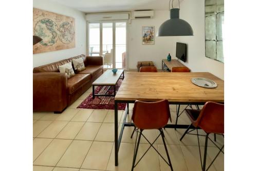 Appartement 1 Bedroom Apartment, Balcony,Garage 6485 - Happy Rentals 52-54 rue Georges Clémenceau Cannes