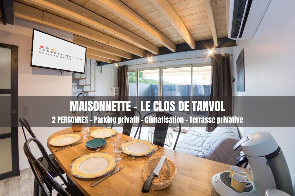 Appartement 1# LE CLOS DE TANVOL - Topdestination-Bourg*** 2949 Chemin de Tanvol, 01440 Viriat