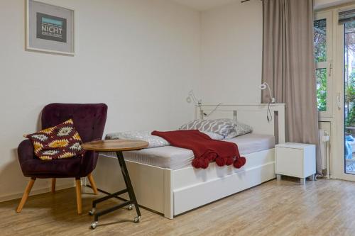 1 Zimmer Wohnung mit der Terrasse in der Innenstadt Wiesbaden allemagne