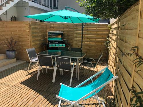 100m plage Appt 3ch 6pers avec fibre patio barbecue Saint-Georges-de-Didonne france