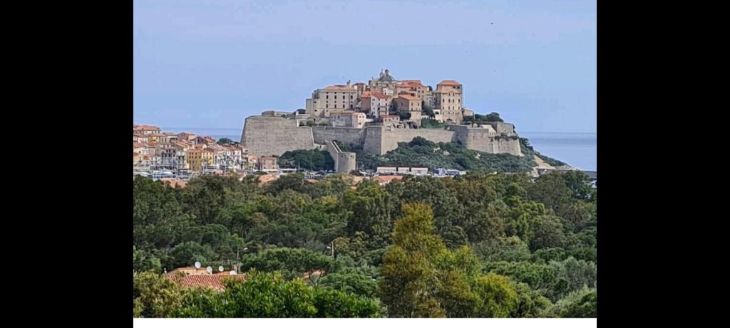 Maison de vacances 130m2 qui surplombe la baie de Calvi vue citadelle Quartier La Mora, 20260 Calvi