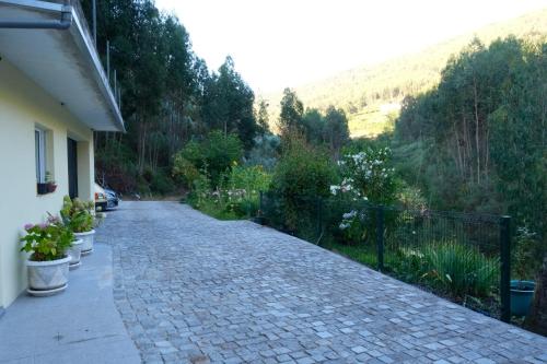2 bedrooms house with furnished terrace and wifi at Monte Mocao Monte de Monção portugal