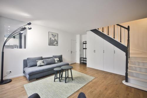 2.Luxueux Duplex 6/8pers/Full Equipped/République Paris france