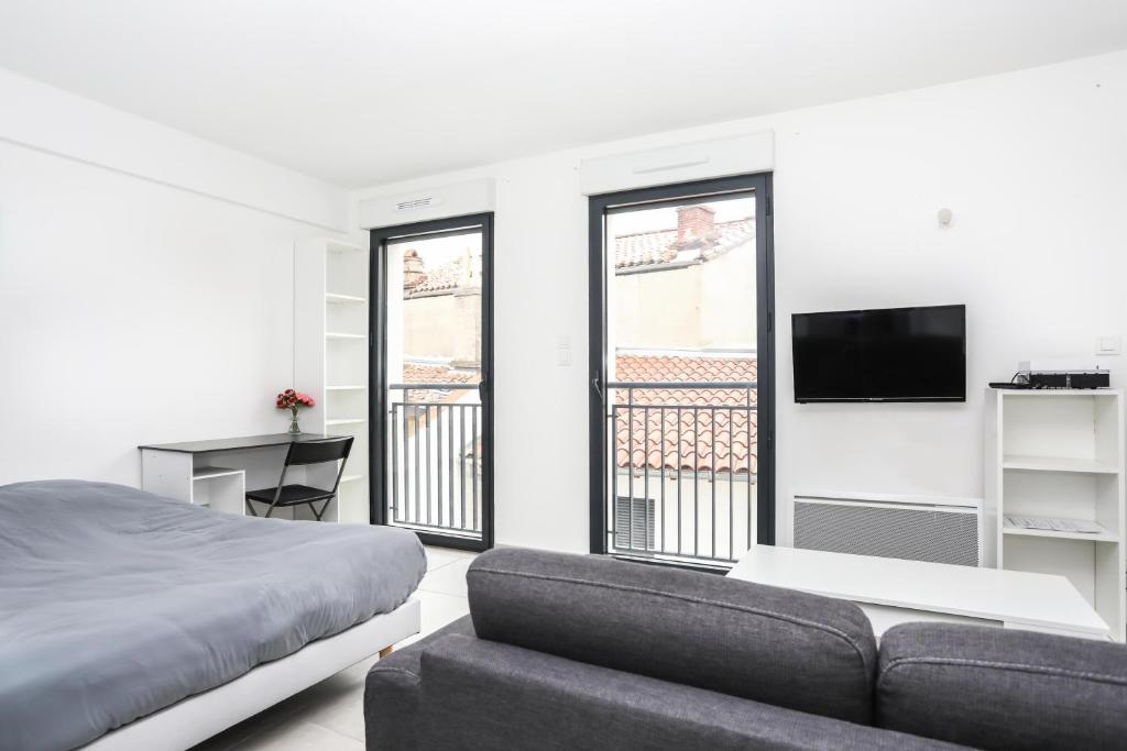 Appartement 204 - Appartement Moderne et Lumineux - Jeanne d'Arc, Toulouse 18 Rue Matabiau, 31000 Toulouse