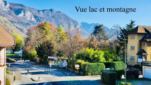 Appartement 3* balcon vue lac commerces et plage à 100m 5 Avenue du Petit Port Annecy