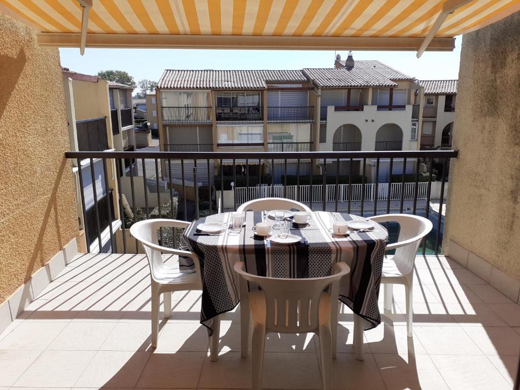 Appartement 3 Pièces terrasse vue MER et PISCINE Plage Richelieu CAP D'AGDE AQUA PLAGE apt 263, 34300 Le Cap d\'Agde