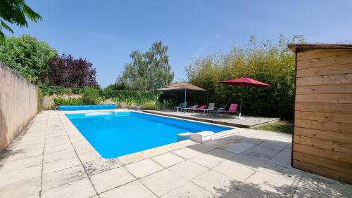 4 bedroom holiday home with private pool and garden Saint-Just france