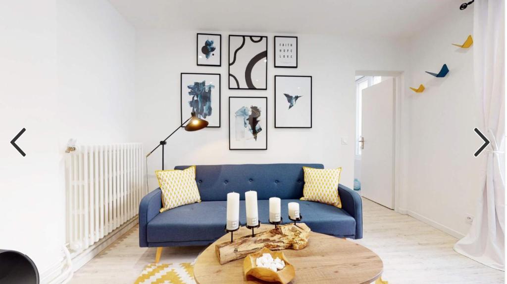 Appartement 40 m2 # Design # plein centre # BESTOFBLO 19 Rue de Fleury 1 er étage, 77300 Fontainebleau