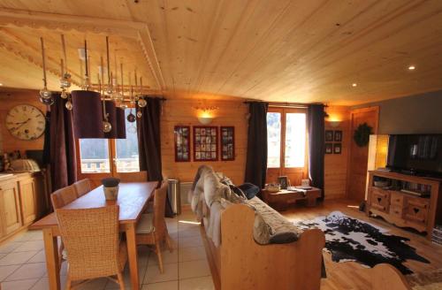 Appartement 65m2 - balcon et vue sur les Aravis D909 Résidence Les Alpages La Giettaz