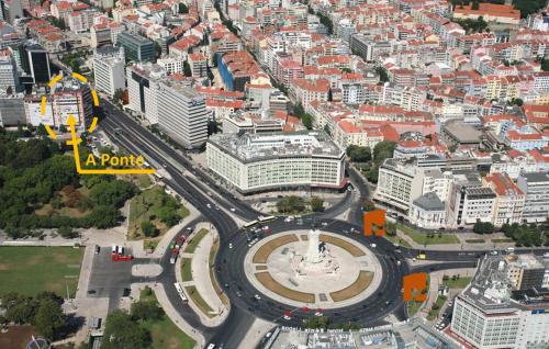 A Ponte Marques de Pombal Lisbonne portugal