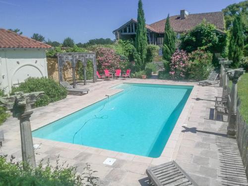 A spacious and beautifully restored rural farmhouse with private pool Le Houga france