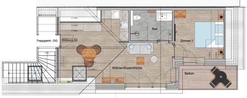 Appartement A4 - Haus Deichwind Königsberger Allee 36 - FERIENDOMIZIL HOLLICH Königsberger Allee 36 Grömitz