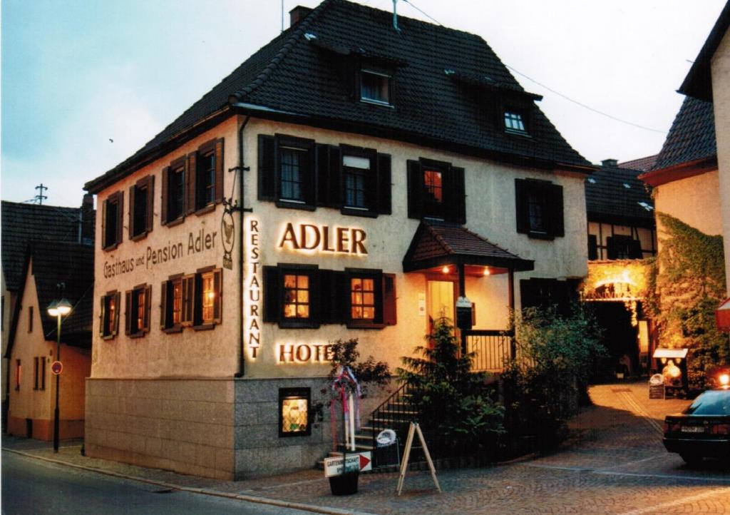 Hôtel Adler Gaststube Hotel Biergarten Babstadterstr.26, 74906 Bad Rappenau