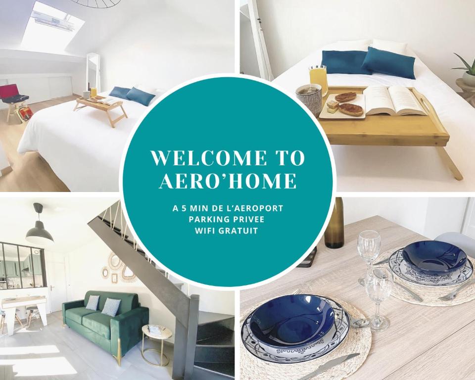 Appartement AeroHome - Appart Confort - Aeroport d Orly à proximité - Parking 19 Rue des Coquelicots, 91200 Athis-Mons