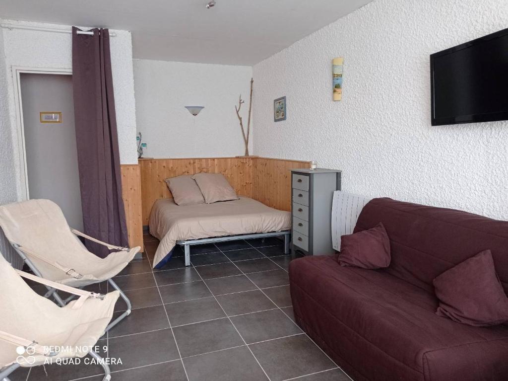 Appartement Agréable Studio en bord de mer Boulevard Eschasseriaux, 11210 Port-la-Nouvelle