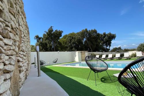 Agréable villa 3 chambres avec piscine chauffée Bonifacio Bonifacio france