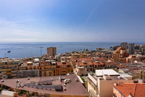 Air-Conditioned Furnished Apartment With 2 Bedrooms & Sea View Terrace Beausoleil france
