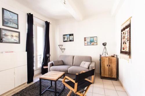 Appartement Air-conditioned furnished studio near the beaches and all amenities 4 Rue Hélène Vagliano Cannes