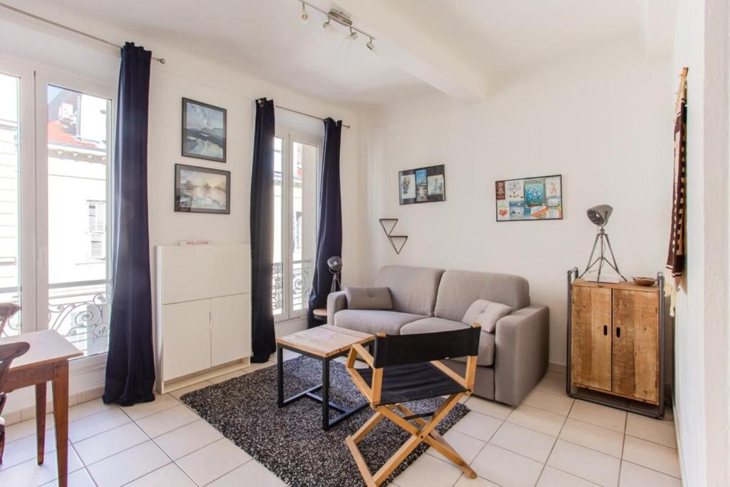 Appartement Air-conditioned furnished studio near the beaches and all amenities 4 Rue Hélène Vagliano, 06400 Cannes