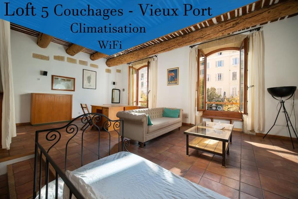 Appartement Air-conditioned loft in the heart of the old port 33 Rue Saint-Saëns, 13001 Marseille