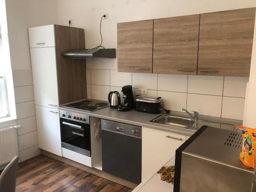 Appartement AKK2 Apartment im Zentrum Vollausstattung Balkon 10 Einsteinstraße Magdebourg