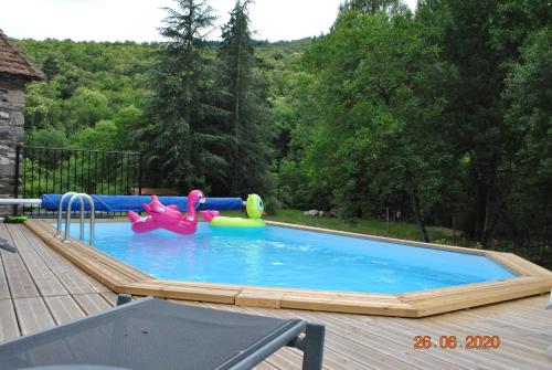 Alberguiere - Piscine chauffée - plancha - barbecue Pont de Ravagers france