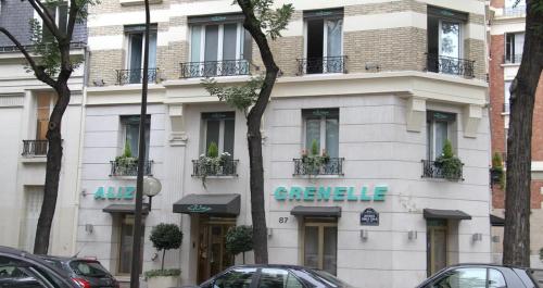 Hôtel Alizé Grenelle Tour Eiffel 87 Avenue Emile Zola Paris