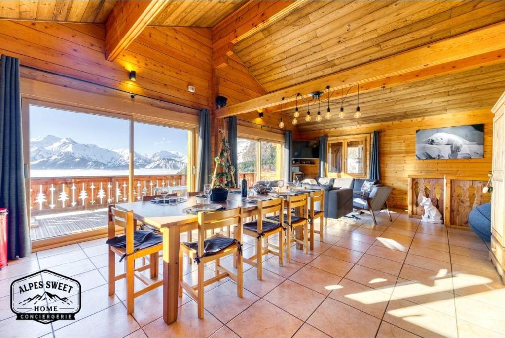 Appartement Alpes Sweet Home - Chalet en 7 250 Route d'Huez, 38750 Huez