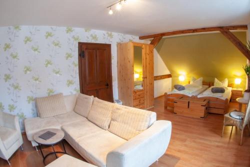 Maison d'hôtes Alte Schule Café und Pension Marktplatz 1 Fürstlich Drehna