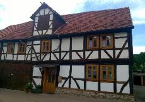 Ältestes Haus in Quentel - Ferienwohnung 2 mit Dachterrasse Hessisch Lichtenau allemagne