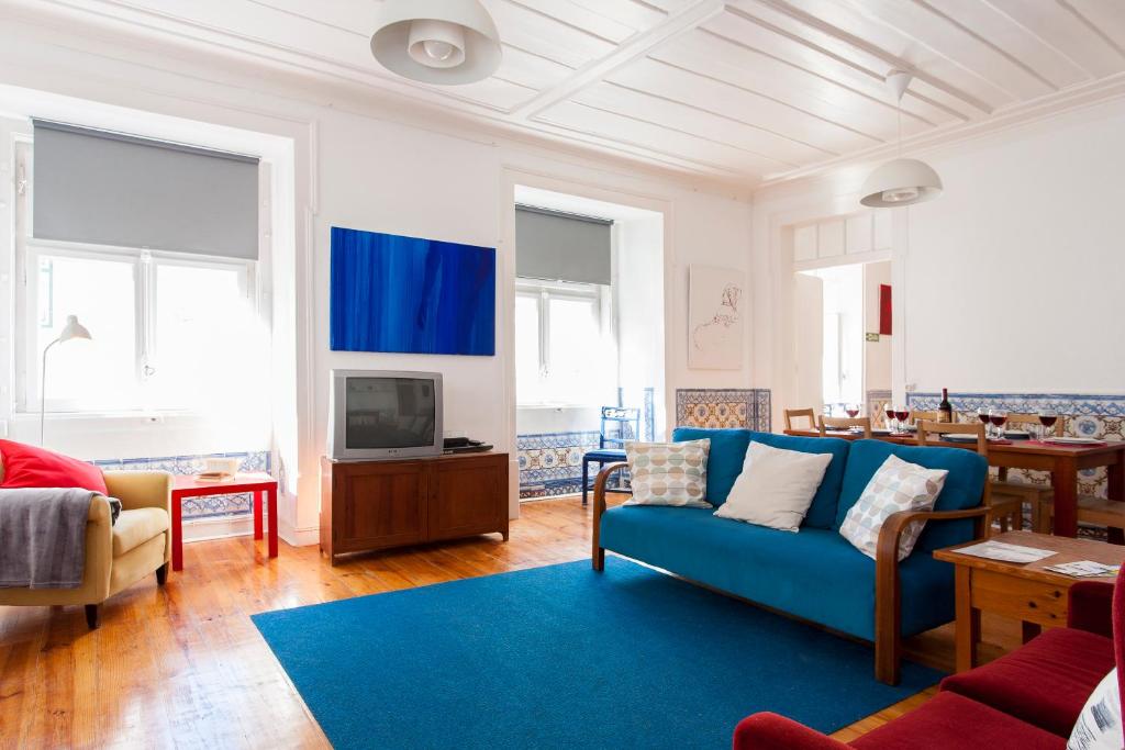 Appartement ALTIDO Classic 3BR home with workspace in Chiado, 2mins from Baixa-Chiado subway 36 Rua Garrett, 1200-204 Lisbonne