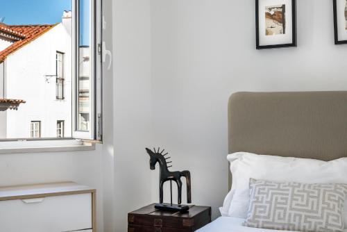 Appartement ALTIDO Cosy 1-bed flat with seaview in Alfama Beco dos Cativos 3, 3rd floor, Santa Maria Maior, 1100-007 Lisboa, Portugal 3rd floor Lisbonne