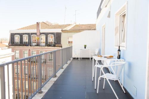 Appartement ALTIDO Joyful 2BR Apt with terrace nearby São Bento Palace Rua Santo Amaro 66 Lisbonne