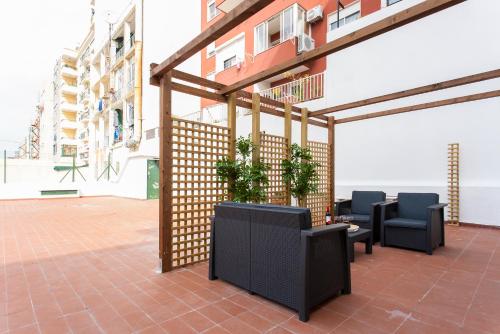 Appartement ALTIDO Superb 1-bed Apt with workspace and terrace, close to Avenida da Liberdade Rua Nogueira e Sousa, 6 Lisbonne