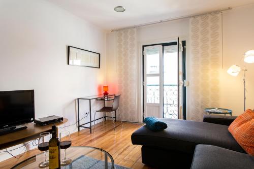 Appartement ALTIDO Urban 1-bed flat with workspace, moments from Avenida da Liberdade Rua da Caridade, 15 Lisbonne