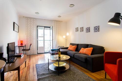 ALTIDO Urban 1-bed flat with workspace, moments from Avenida da Liberdade Lisbonne portugal