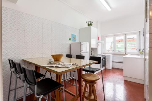 Appartement ALTIDO Vintage flat with terrace 19 Rua Borges Grainha Lisbonne