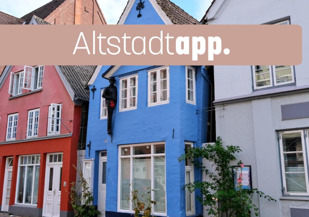 Appartement Altstadtapartment - mit Flair und Gemütlichkeit - mit eigenem Parkplatz 68 Norderstraße, 24939 Flensbourg