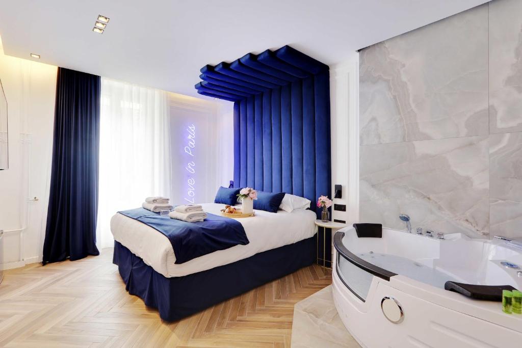 Maison de vacances Amazing Bedroom with Jacuzzi 2P Châtelet 19 boulevard Sebastopol, 75001 Paris