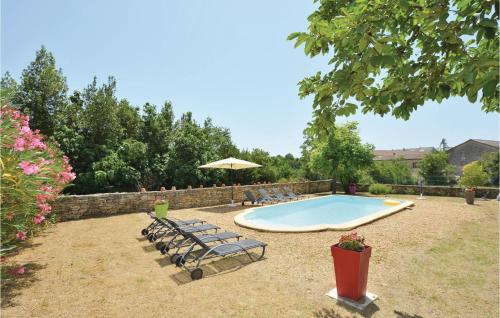 Maison de vacances Amazing home in Barjac with 3 Bedrooms, WiFi and Outdoor swimming pool  Barjac