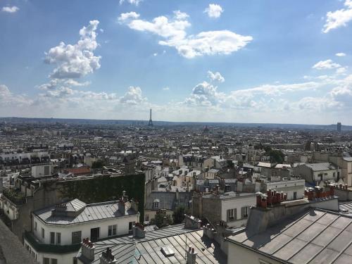 Amazing view in Montmartre Paris france