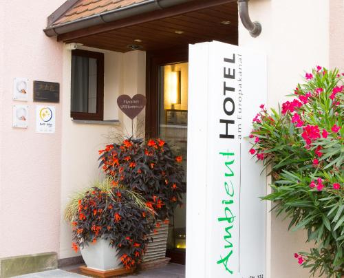 Hôtel Ambient Hotel am Europakanal Unterfarrnbacher Strasse 222 Fürth