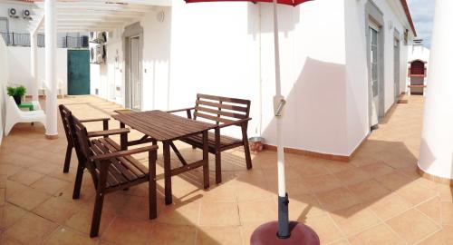 Apartamento Praia de Altura-Terraço BBQ-Wfi-AC Altura portugal