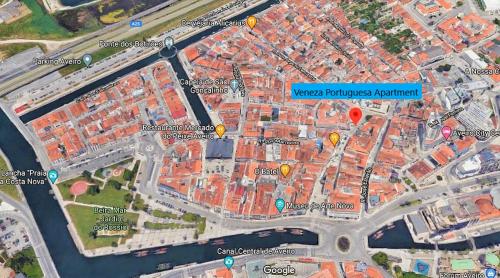 Appartement Apartamento Veneza Portuguesa - Coração de Aveiro Largo da Apresentação 2ºI Aveiro