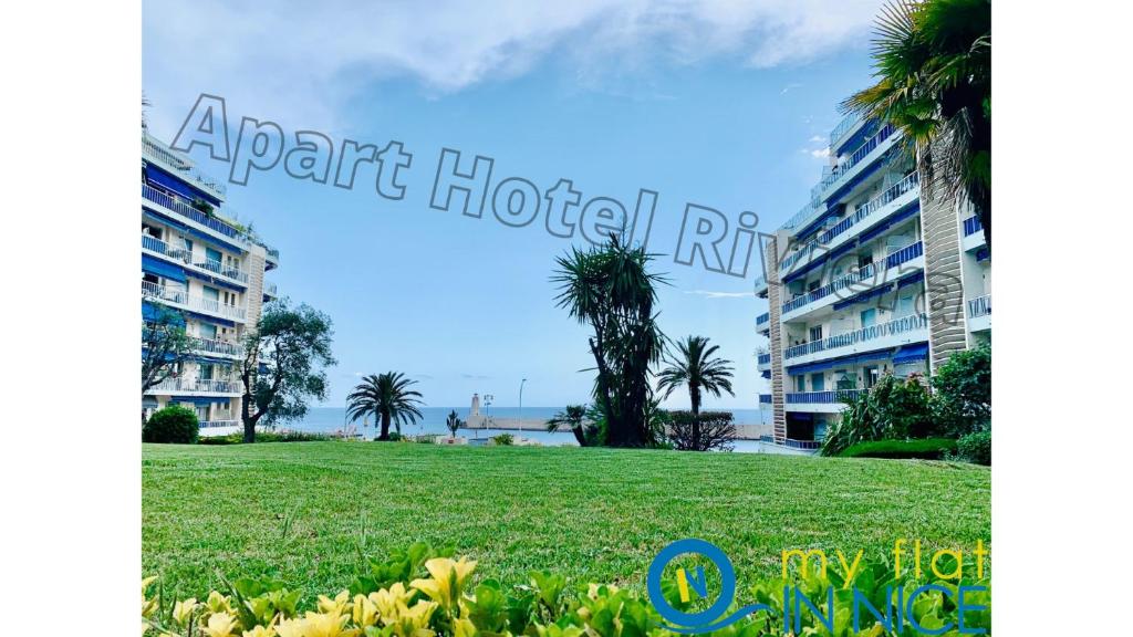 Appartement Aparthotel riviera - Mer & Old Port - My magnificent apartment 1 bedrooms AC - 50 meters from the Mediterranean - PILATTE 1 ground floor 11 Boulevard Franck Pilatte, 06300 Nice