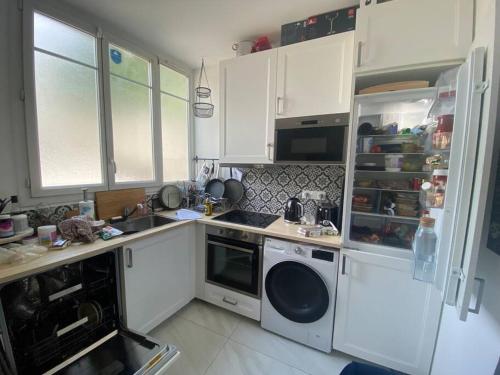 Apartment 50sqm well connected & fully equipped! Clichy france