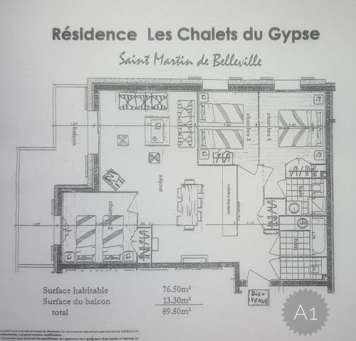 Appartement Apartment A 01 in St Martin de Belleville Les Chalets du Gypse, Rue des Choumettes Saint-Martin-de-Belleville