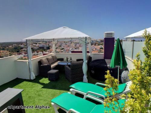 Appartements Apartment Alpha - 2 Bedrooms, Private Rooftop Patio with Hot Tub, BBQ and View Rua São Gonçalo de Lagos, Lote 9, R/C DT Ferragudo