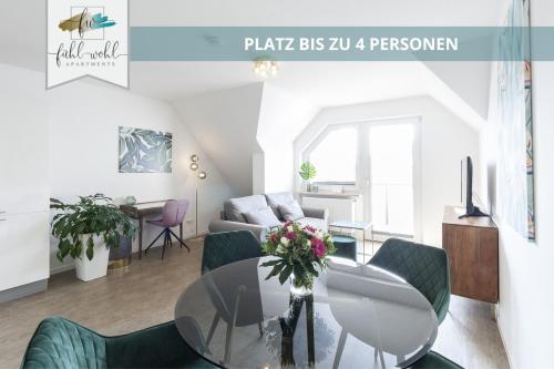 Appartement Apartment am Hofgarten - 2 Zi Küche, Duschbad, Balkon und Parkplatz 14 Gottfried-Semper-Weg Bayreuth